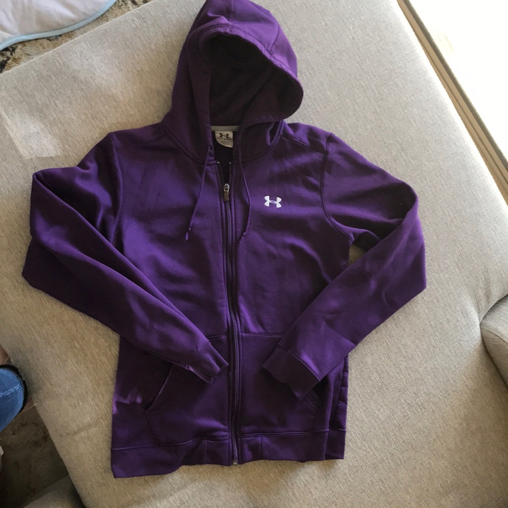 Youth Large Under Armour zip up